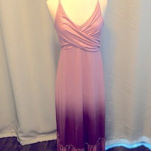 Beautiful Purple and pink ombré dress